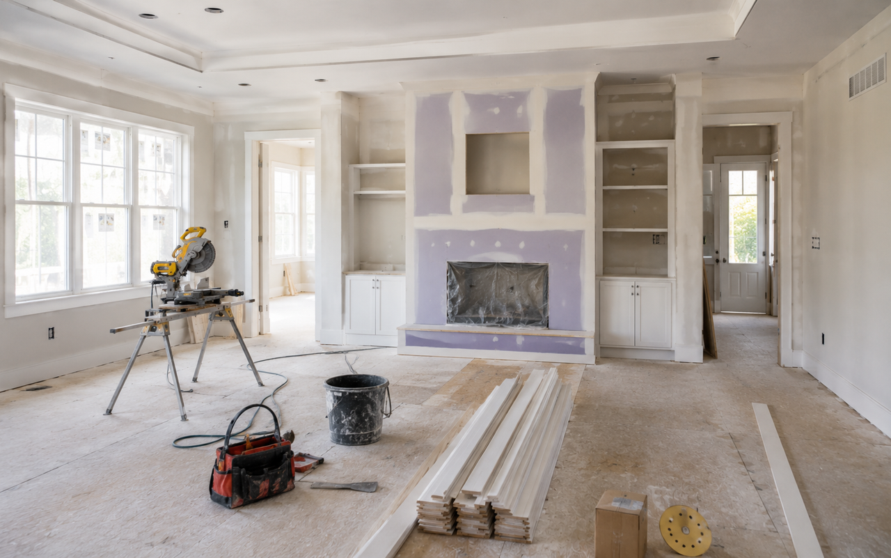 Post-remediation reconstruction rebuild