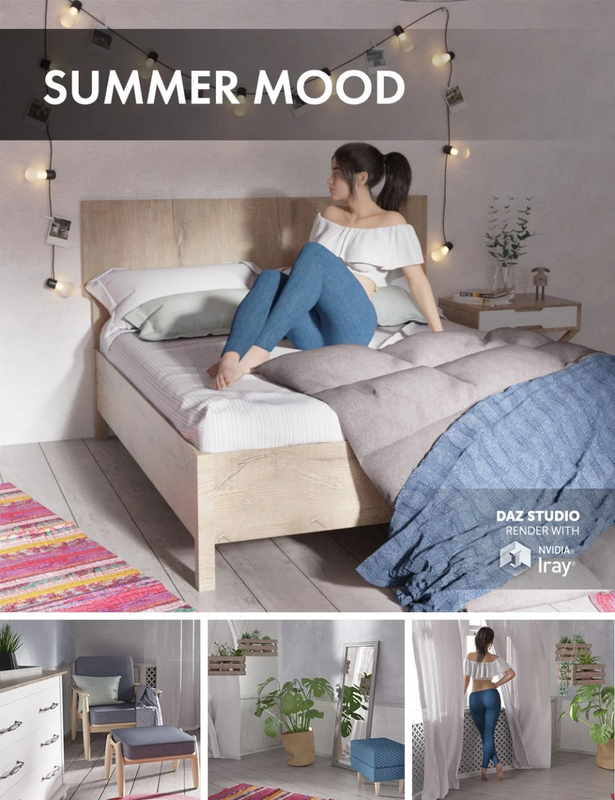 Summer Mood Bedroom 