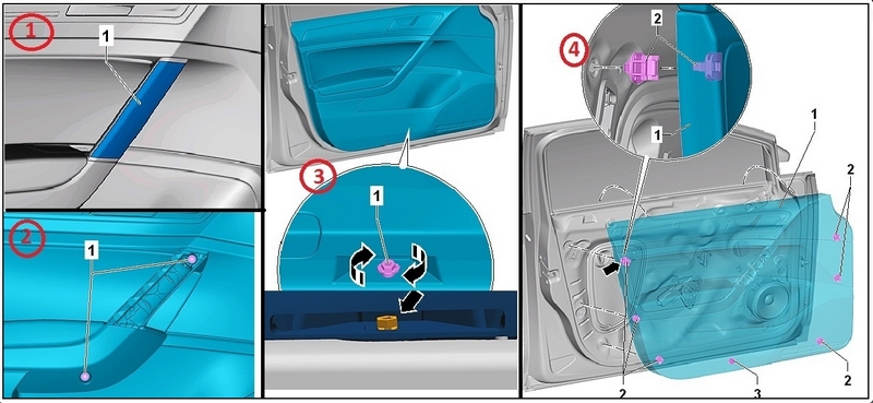 TUTO] Ajout lumières bas de portes - Forum Golf 7