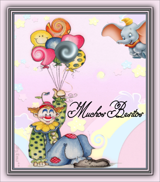 Dumbo Espiando a Marote  Besitos