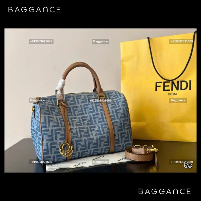 Fendi Pillow Bag – Classic monogram | Size 30cm | Fullbox