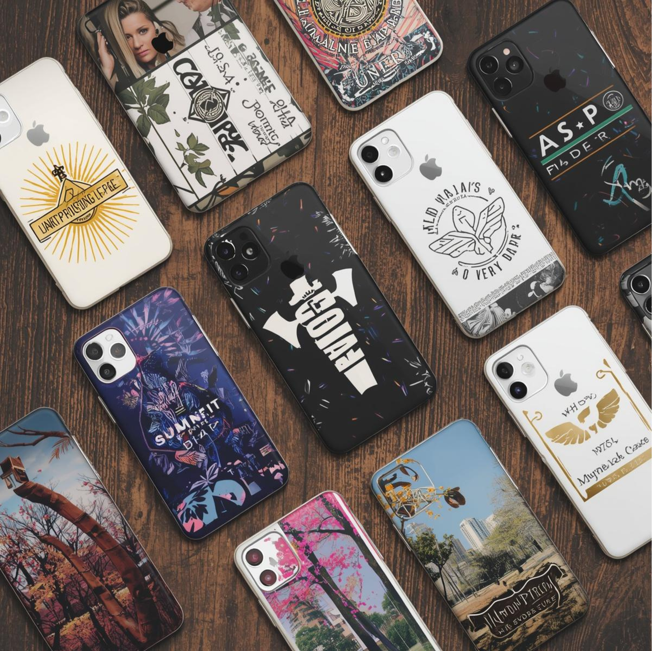 Sublimated phone cases