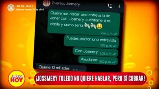 Jossmery Toledo