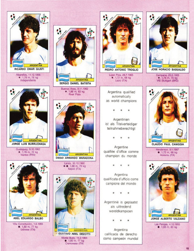 Album Panini Italia 1990-17