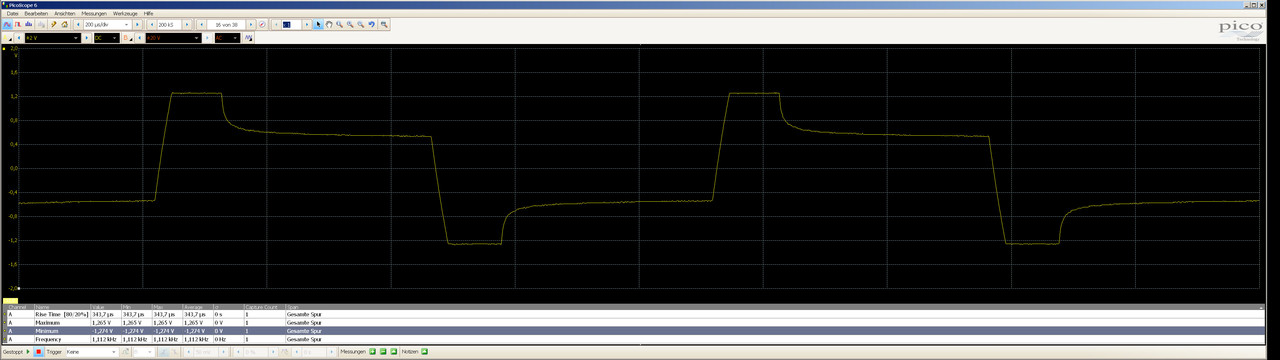 Pico 0,1µ 200µs 2V