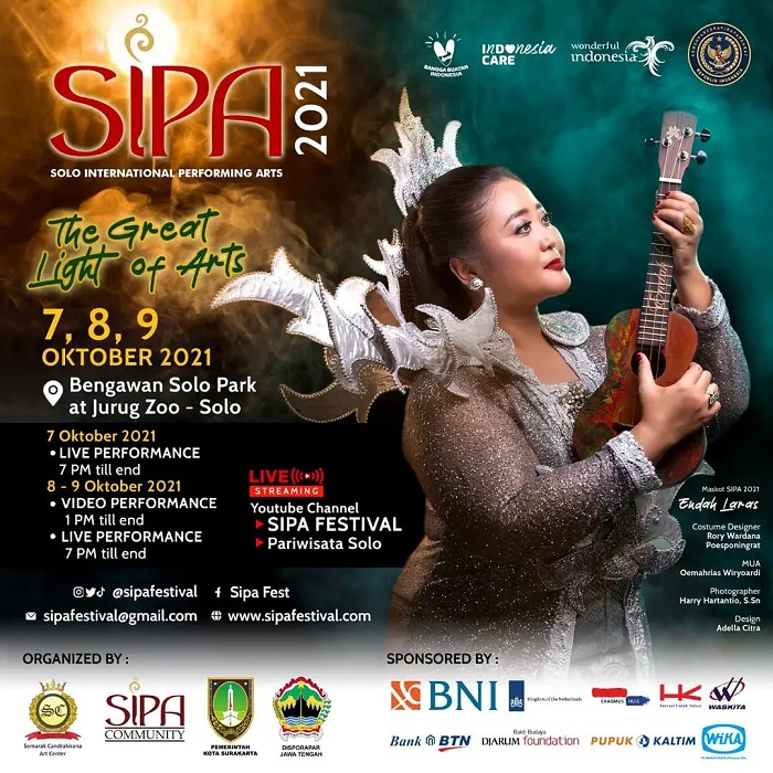 Jadwal pertunjukan SIPA 2021.