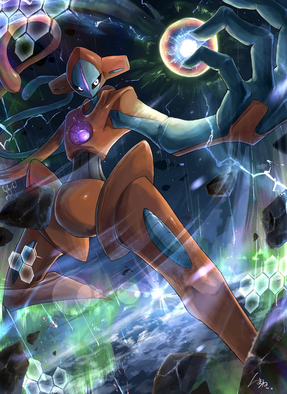 deoxys-and-deoxys-pokemon-drawn-by-ekaki