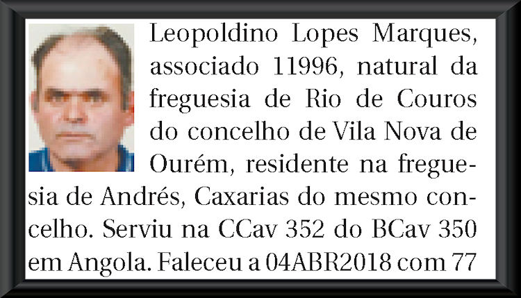 07_Leopoldino_Lopes_Marques_Angola_04_Abr2018_CCav352_BCav350