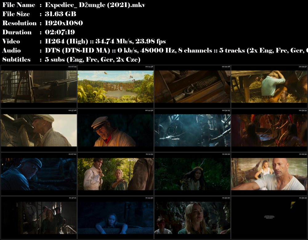 Expedice: Džungle / Jungle Cruise (2021)