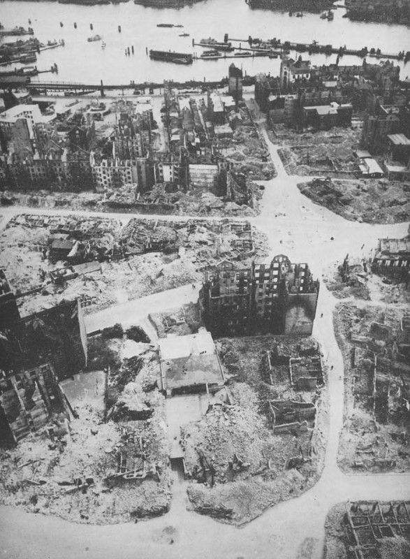 Hambourg-1945 Hamburg-united-states-strategic-bombing-survey