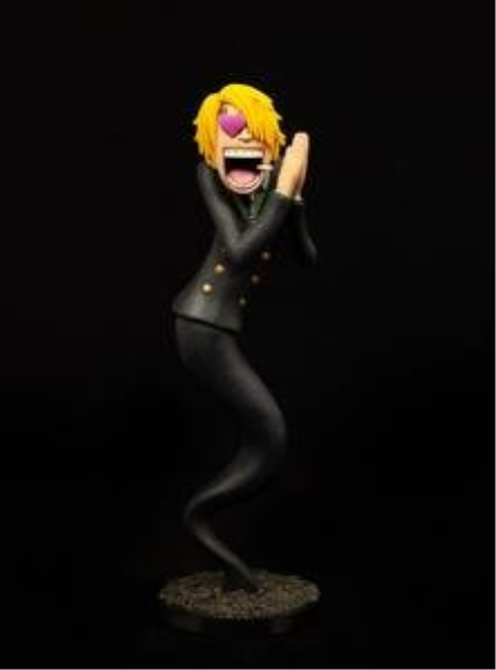 Black Leg Sanji from One Piece – 3D Print Model