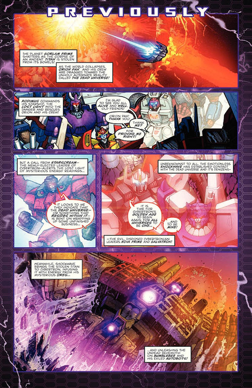 Transformers More Than Meets the Eye 23 Dark Cyb