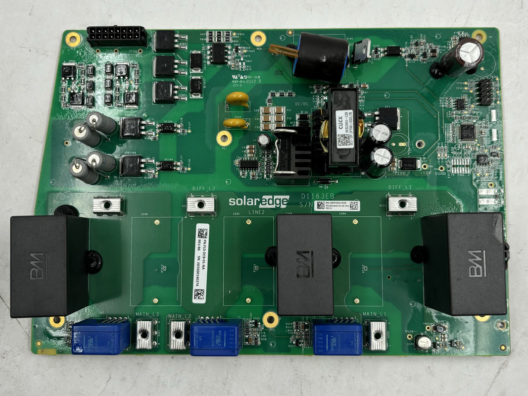 SOLAR EDGE FLD-DCB-01-NA BOARD FOR THREE PHASE COMMERCIAL INVERTER