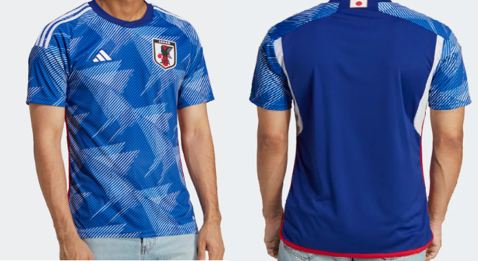camiseta titular japon