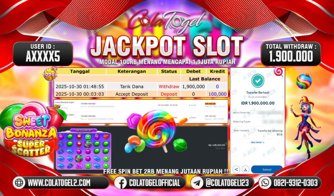 JACKPOT SLOT GACOR!!