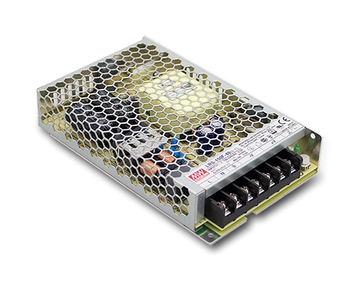 Fuente Conmutada MEAN WELL LRS-150F-12 12V 150W Perfil Bajo con Alta Confiabilidad