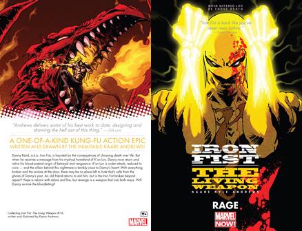 Iron Fist - The Living Weapon v01 - Rage (2014)