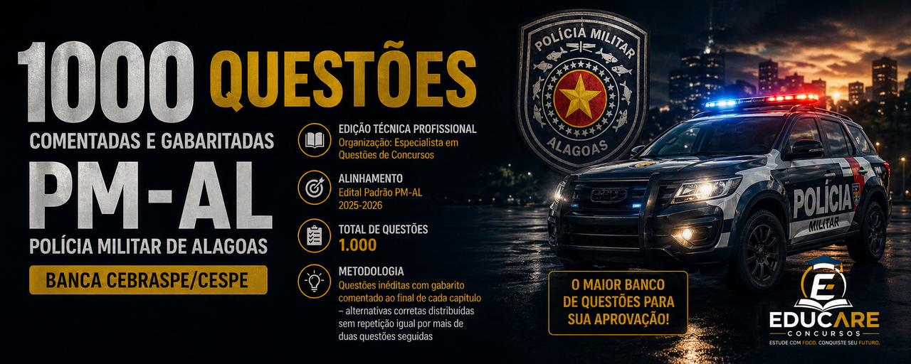 Destaque PM-AL - Educare Concursos