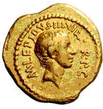 Glosario de monedas romanas. MARCO EMILIO LEPIDO. 3