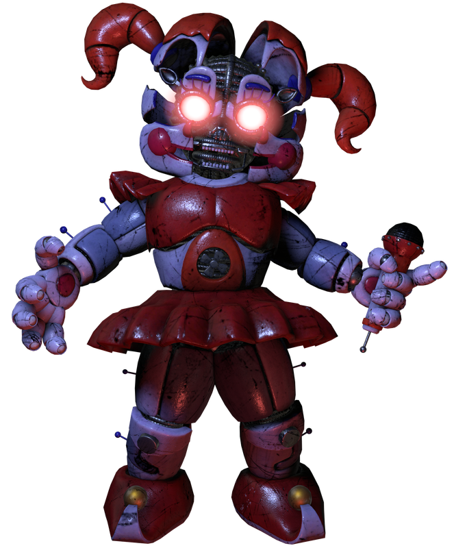 Damaged Circus Baby (Open Plates)