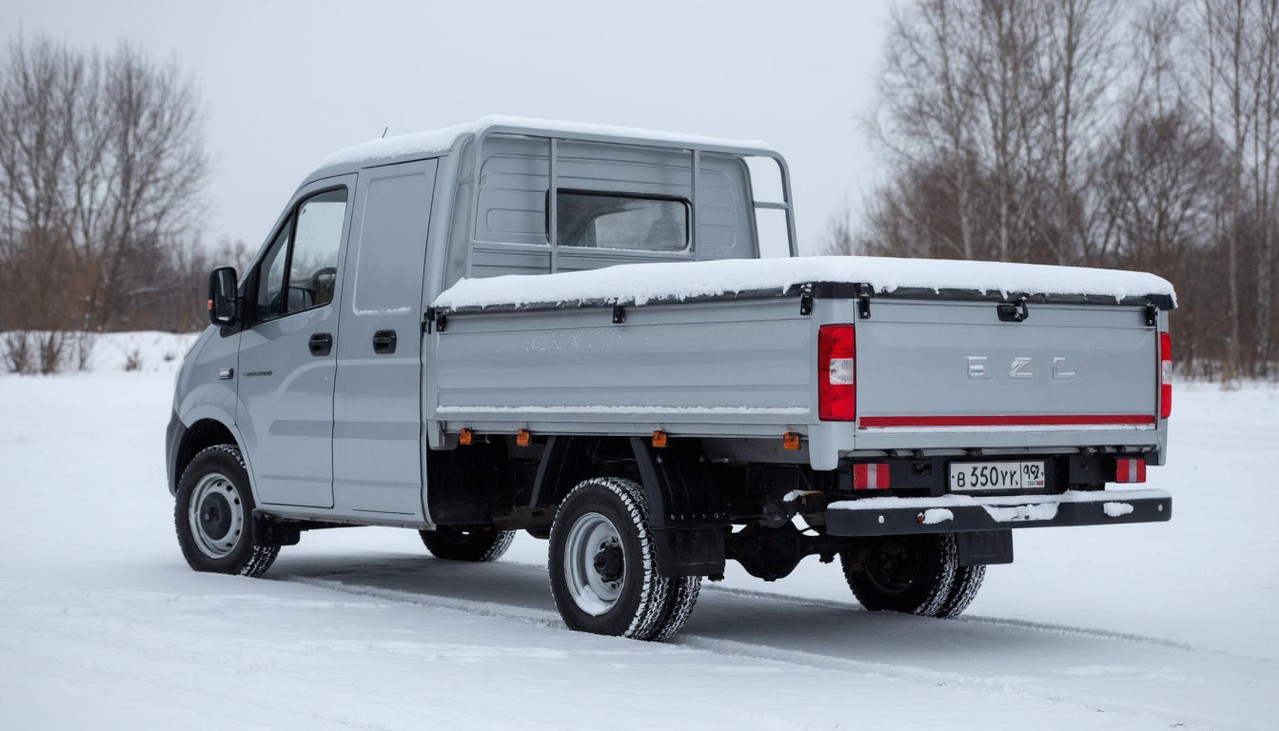 Вывоз снега ГАЗелью