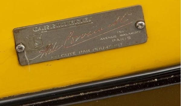 Delage D8S de Сorvaia  шильдик