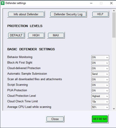 ConfigureDefender 3.0.1.1