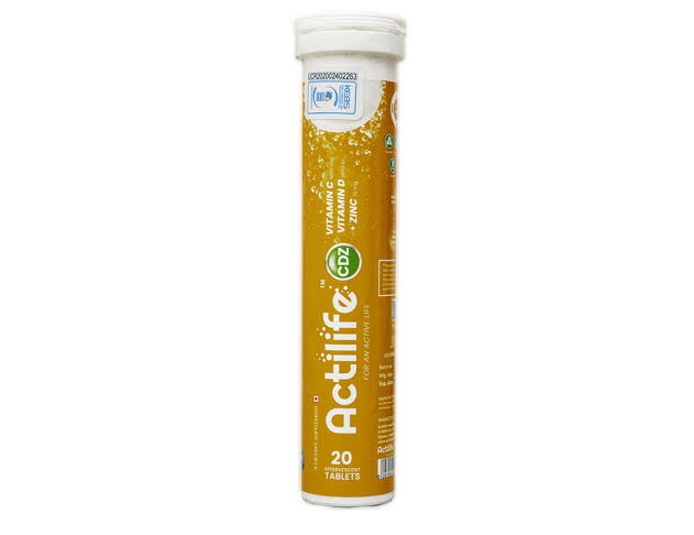 Actilife Cdz Eff Tabs 20`S