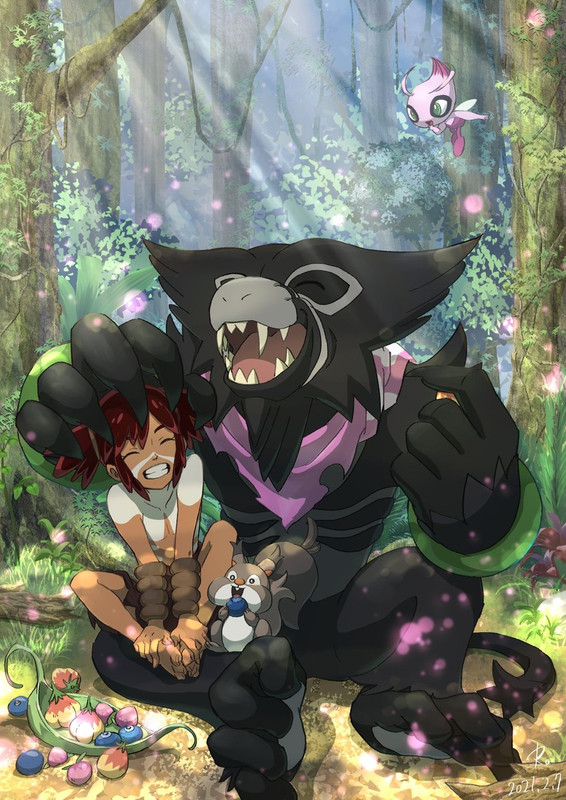 celebi-skwovet-zarude-and-koko-pokemon-a