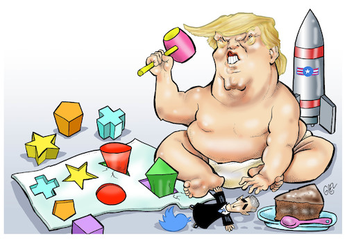 Trump as a Toddler