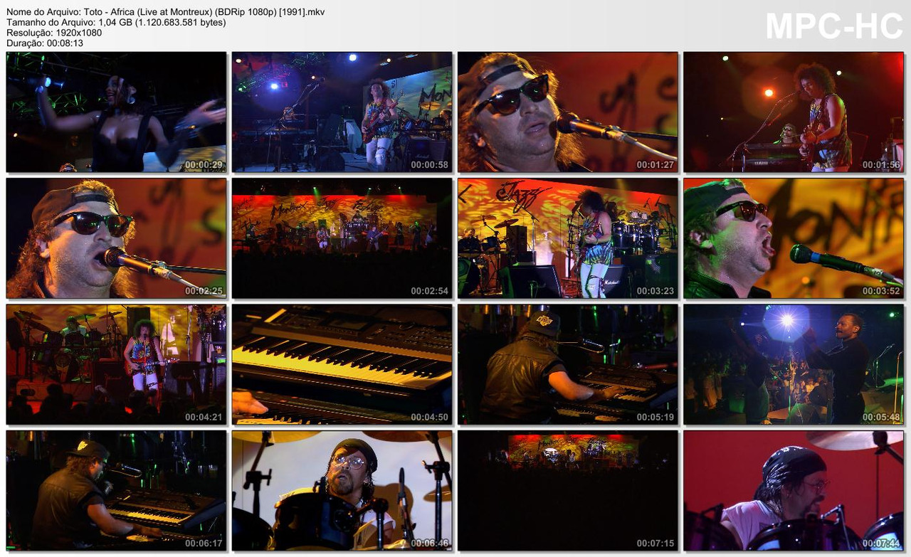 Toto - Africa (Live at Montreux) (BDRip 1080p) [1991]