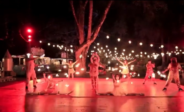 Acara bertajuk 'Halloween Night' digelar di Safari Greens Food Carnival.