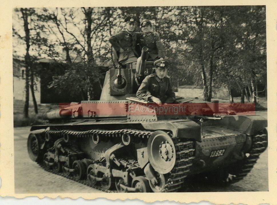 Beute Panzer Tank Škoda LT vz.35 Foto