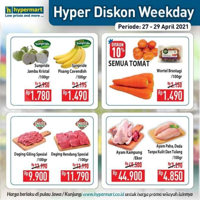Katalog Promo Hypermart 27-29 April 2021 

