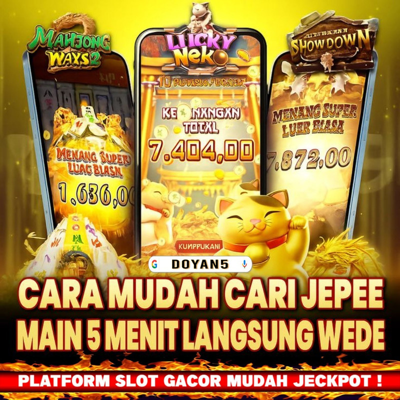 DOYAN5 : Slot gacor situs 5000 taruhan uang asli gampang menang hari ini