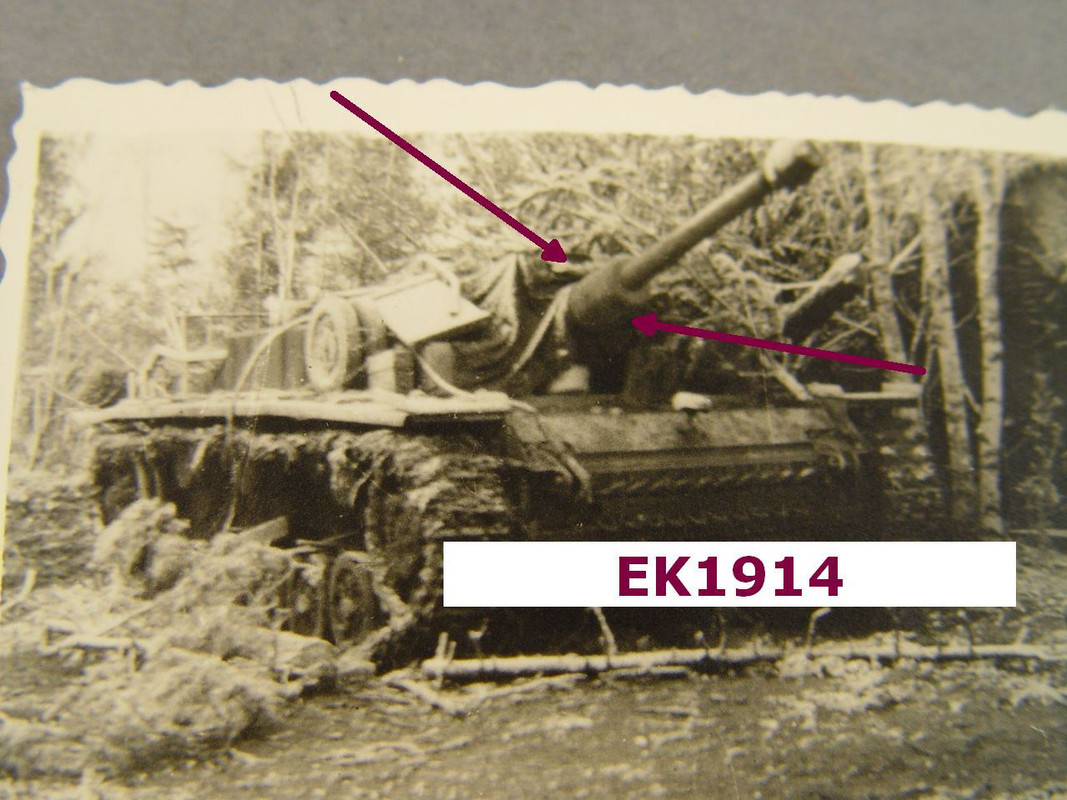 Foto, STURMGESCHÜTZ IV, Langrohr, Russland 1942,