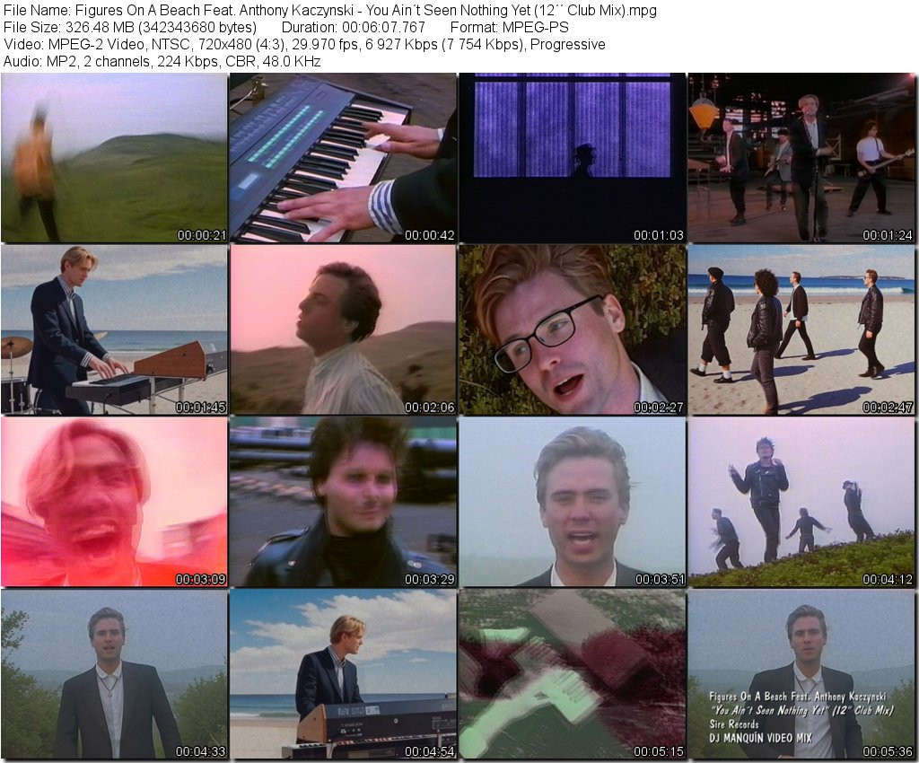 Figures On A Beach Feat Anthony Kaczynski You Ain t Seen Nothing Yet (12 Club Mix) mpg tn