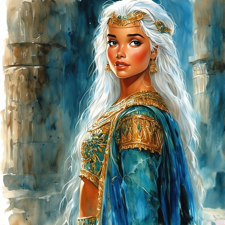 Realistic-water-color-of-the-D-25