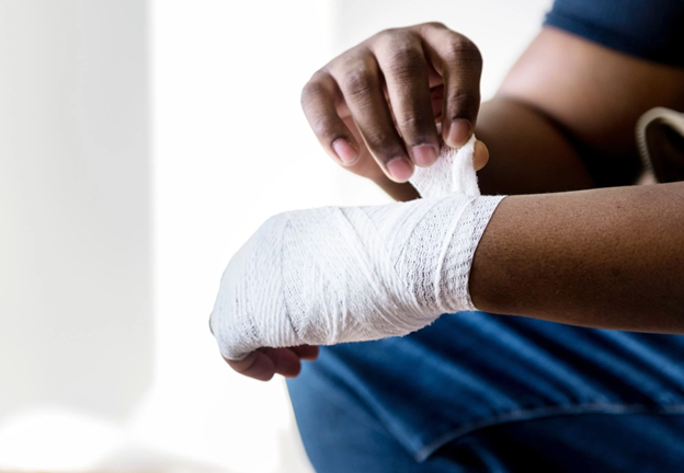 What are the five types of injuries