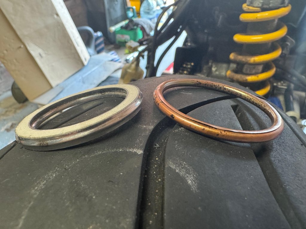 Firestorm exhaust downpipe 2