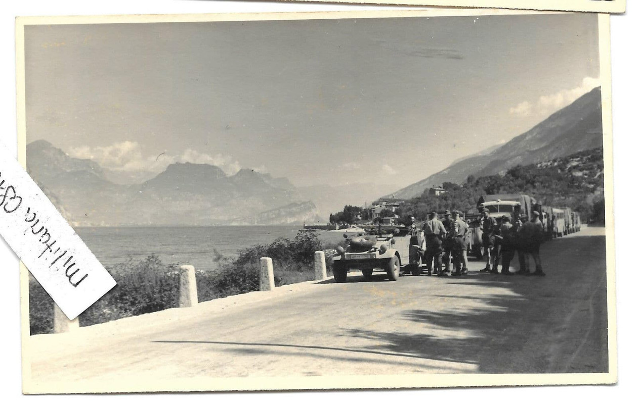 Foto August 1944 Italien Gebirgsjäger Kolonne Kü