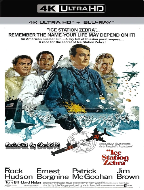 Stacja arktyczna Zebra / Ice Station Zebra (1968) MULTI.HDR.2160p.BluRay.DTS.HD.MA.AC3-ChrisVPS / LEKTOR i NAPISY