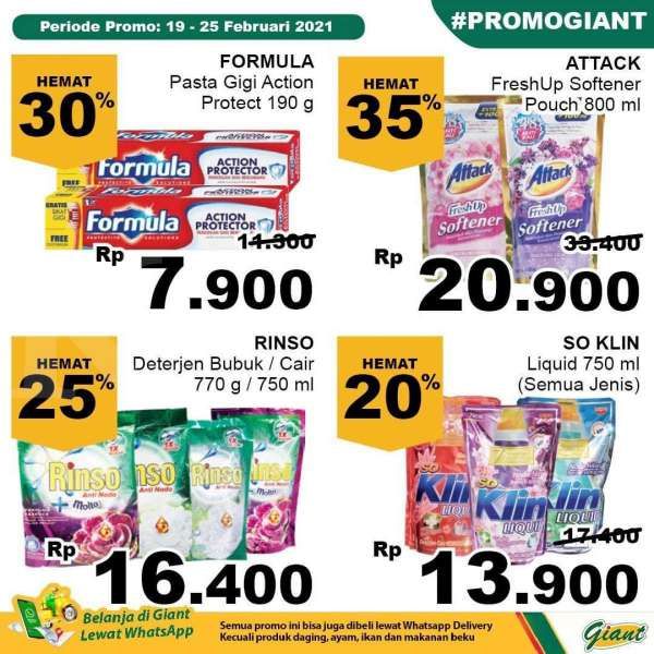 Katalog Promo Giant 19-25 Februari 2021