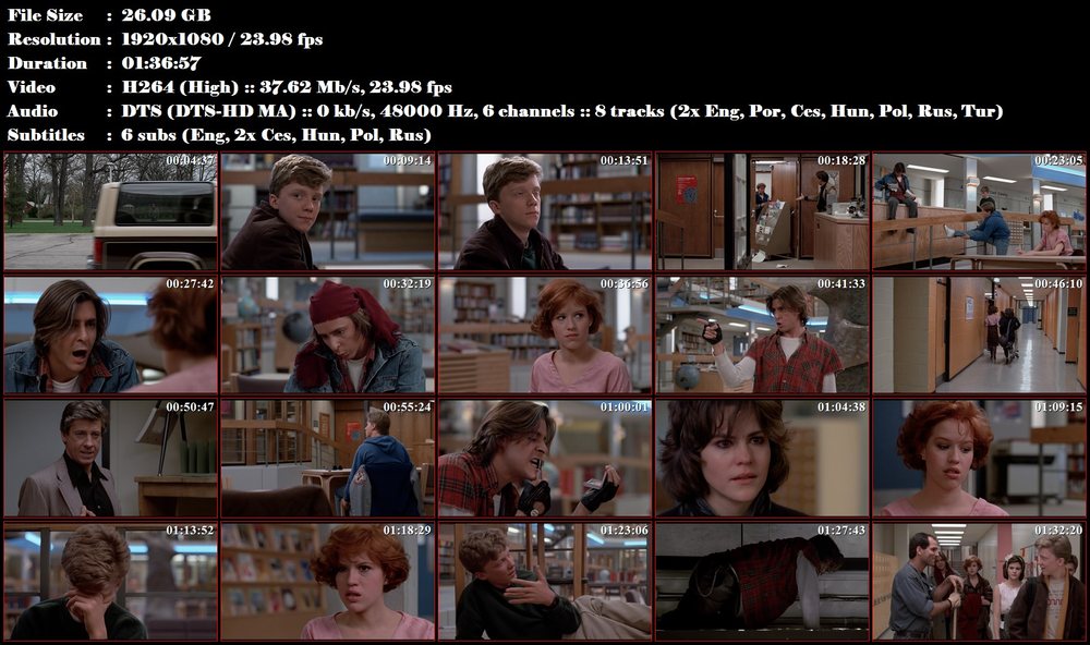 Re: Snídaňový klub / Breakfast Club, The (1985)