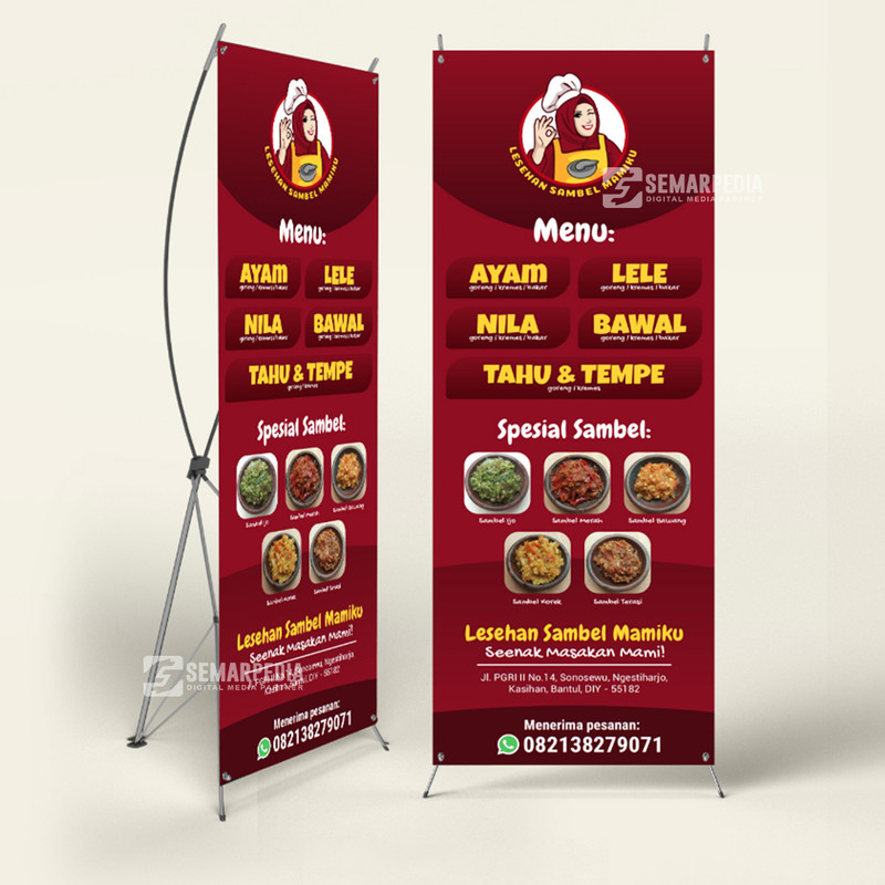 Desain x-banner,baliho,custom banner | Semarpedia