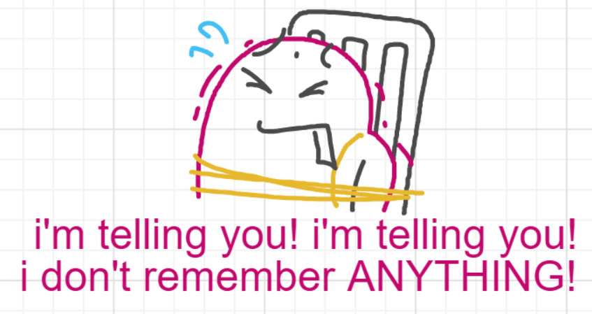 A panel from A Murder On The, episode six of the Board Boards object show by Furretwalk/WalkingFurret.