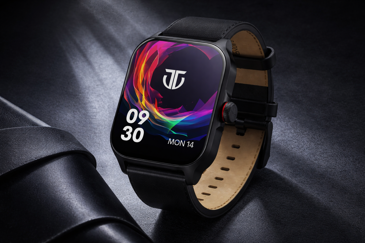 Titan Zeal Smart Watch AMOLED Display 