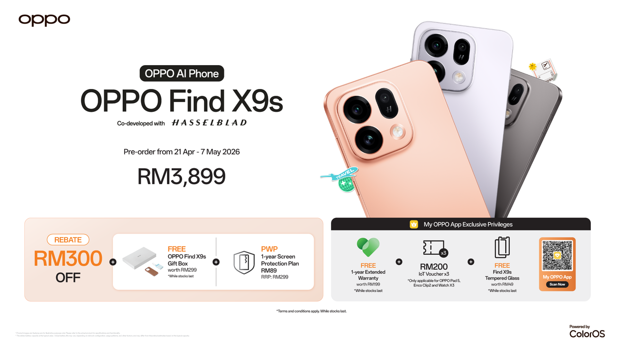 Find X9s Pre Order KV