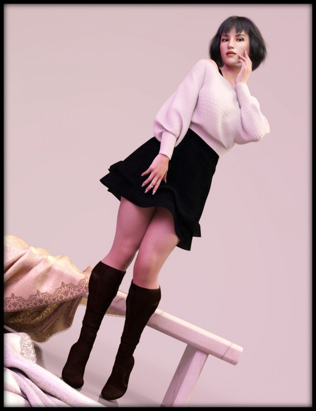 dForce Frost X Fashion Outfit Textures dForce Frost X Fashion Outfit Textures
