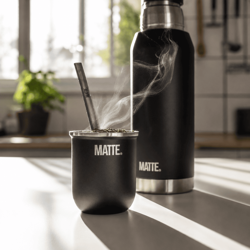 Mate Steel de acero inoxidable t&eacute;rmico MATTE